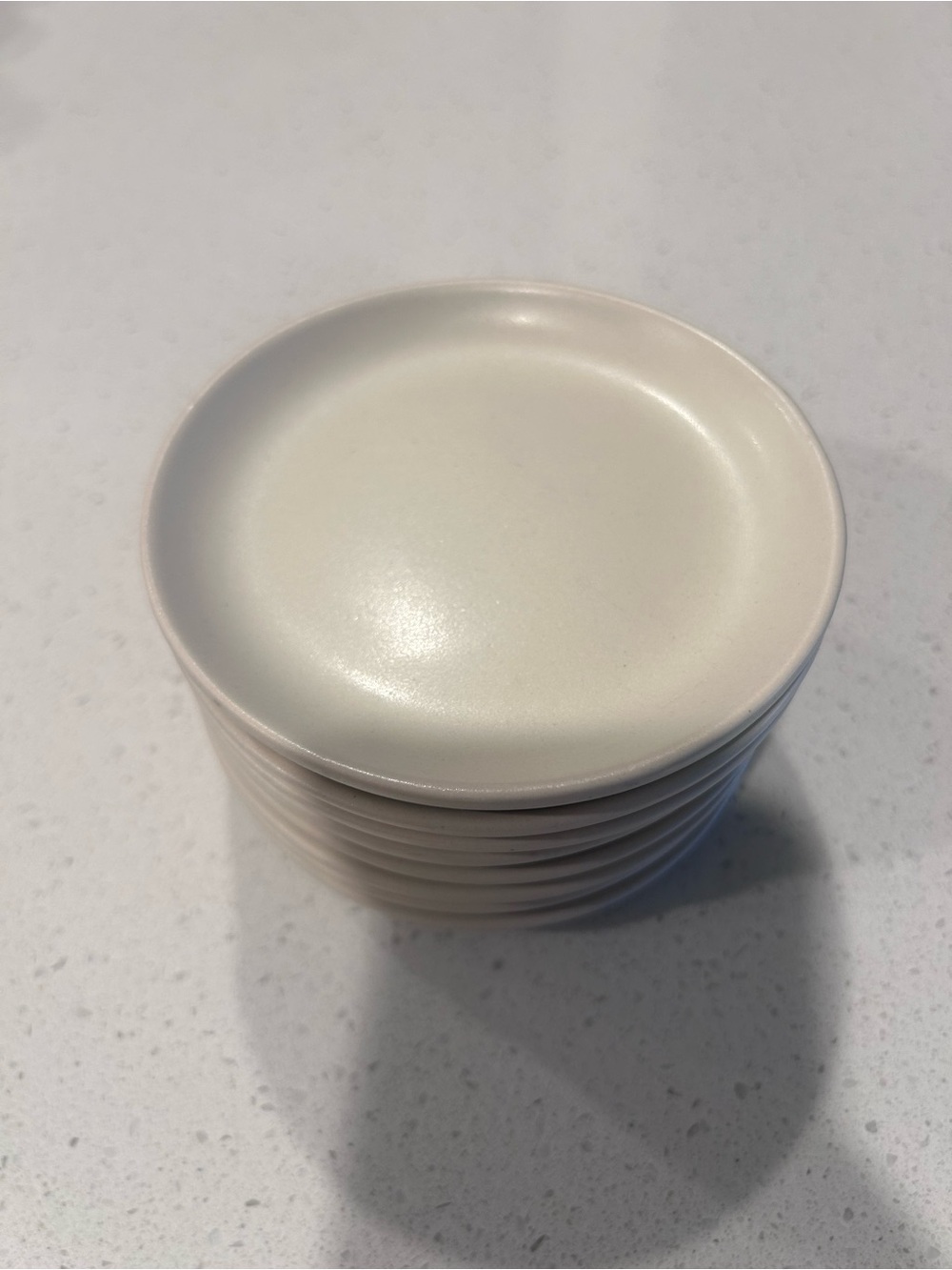 Crate & Barrel Stoneware Coasters - Set of 8